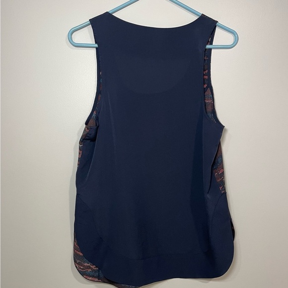All Saints SPITALFIELDS Sleeveless Multicolor Top size 8 - Picture 3 of 3